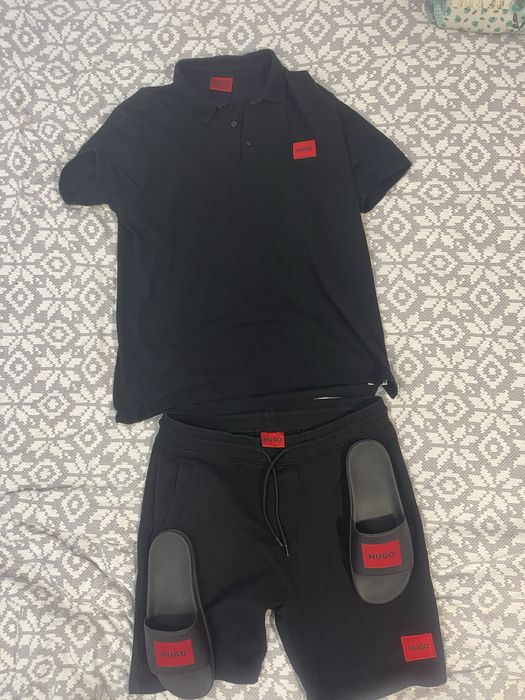 Pantaloni scurti &Tricou & slapi Hugo Boss