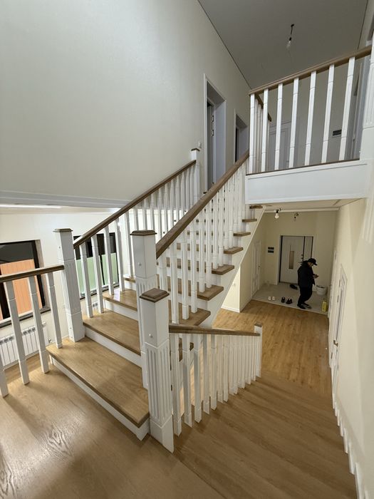 Лестницы обшивка из дерева