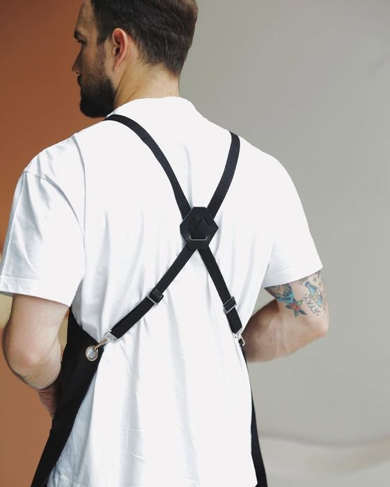 Профессиональный фартук для официантов / бариста / поваров — пошив под