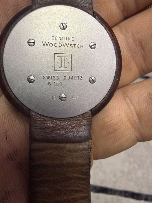 Tissot woodwatch genuine swiss made impecabil