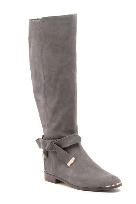 Cizme dama Ted Baker piele naturala antilopa