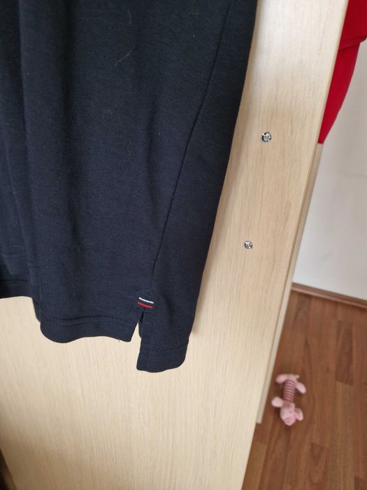 Tommy Hilfiger masura  M -  Tricou polo maneca lunga, bleumarin