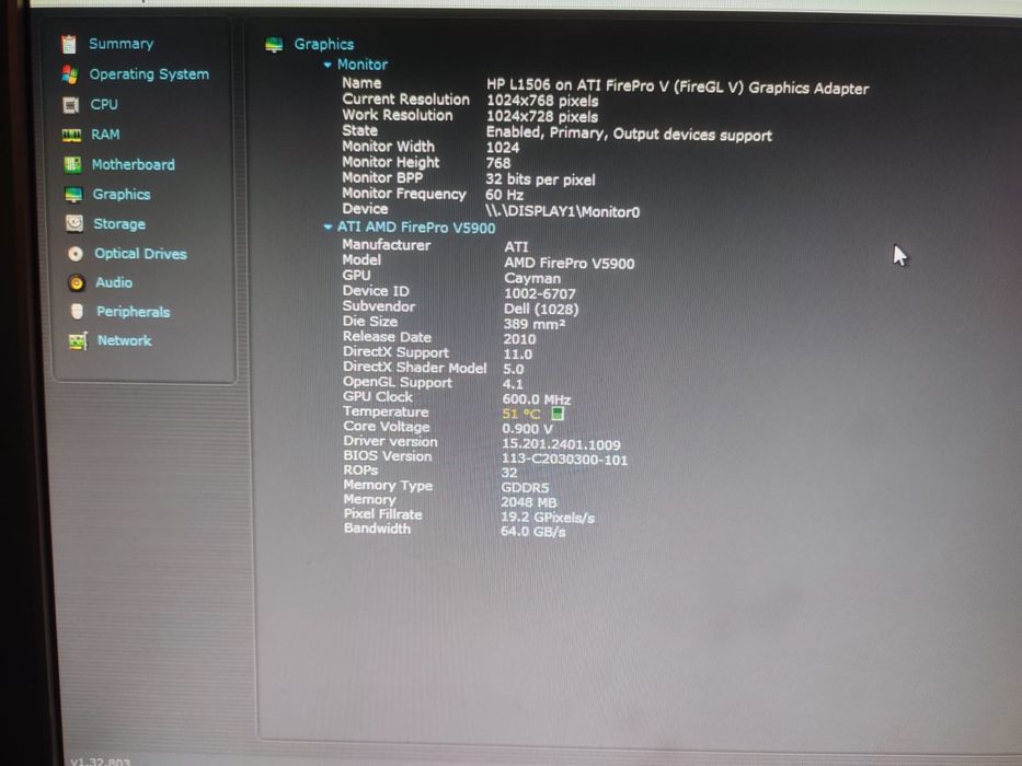 Vand workstation HP Z800