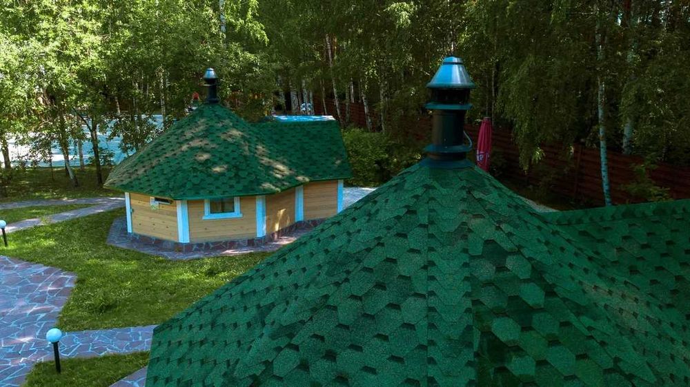 Тегола, многослойная гибкая черепица