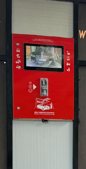 Тъчскрийн оборудване за автомивка на самообслужване 15,6 инча тъч