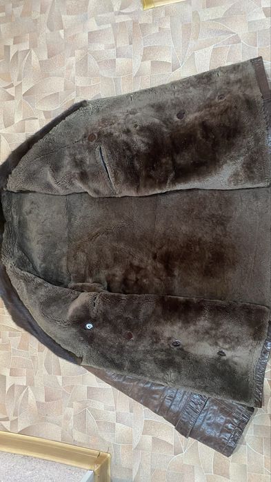 Продам дубленку с норковым воротником