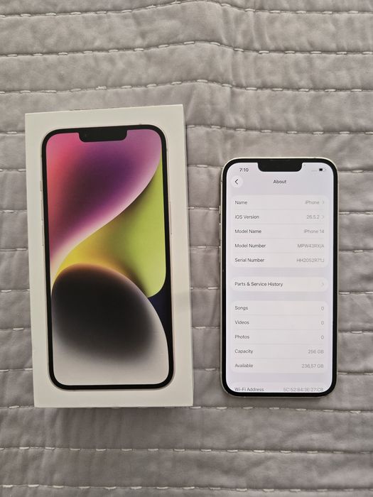 **УНИКАЛЕН** iPhone 14 256GB
