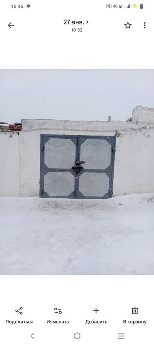 Большой гараж на 32