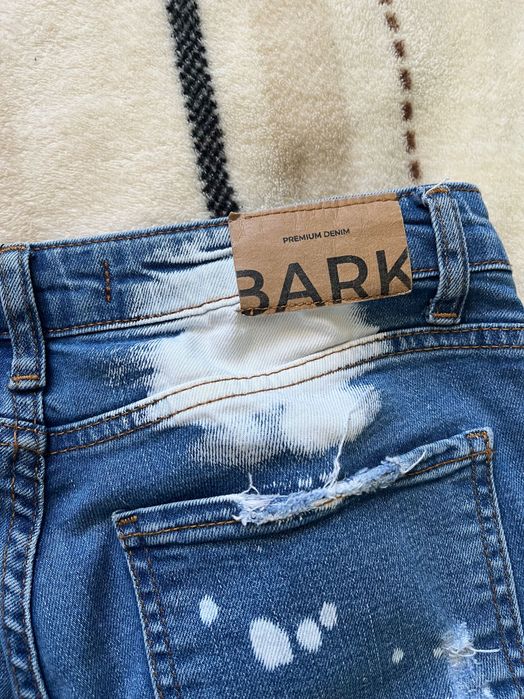 Дънки /синьо и бяло/ The Bark