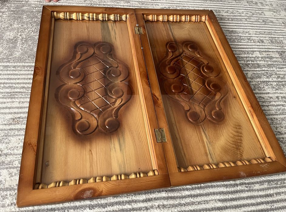 Нарды шахматы ручной работы