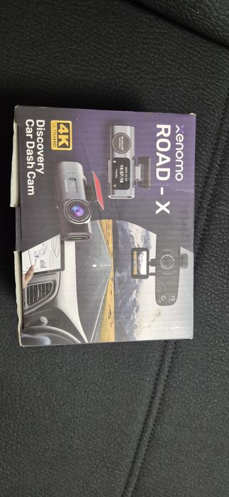 Cameră auto DVR Xenomo ROAD-X 4K + cameră marșarier