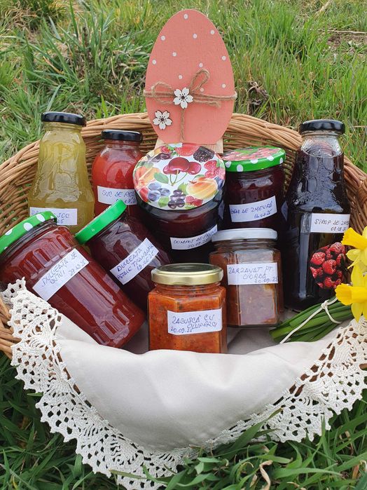 Cos de Paste cu produse alimentare BIO