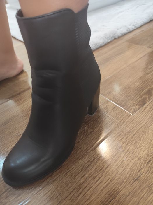 Botine negre dama 38