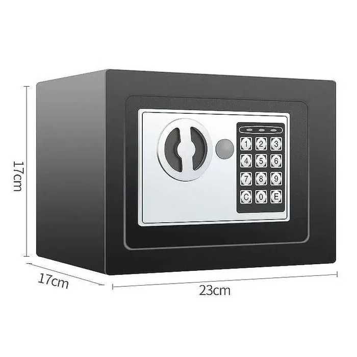 Металический Cейф Кодом и Ключами для дома