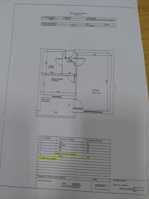 Proprietar - Apartament 1 cameră complet renovat, 37 mp + balcon 5,55 mp, bloc ANL 2011 cu lift, Str. Pricazului, Orăștie