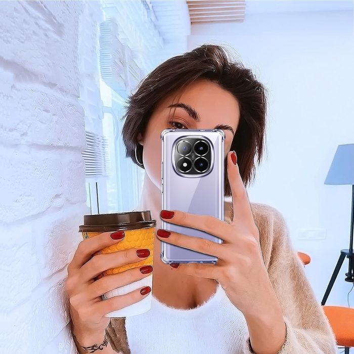 Xiaomi Poco X7 Pro / X7 / Удароустойчив TPU силиконов кейс гръб