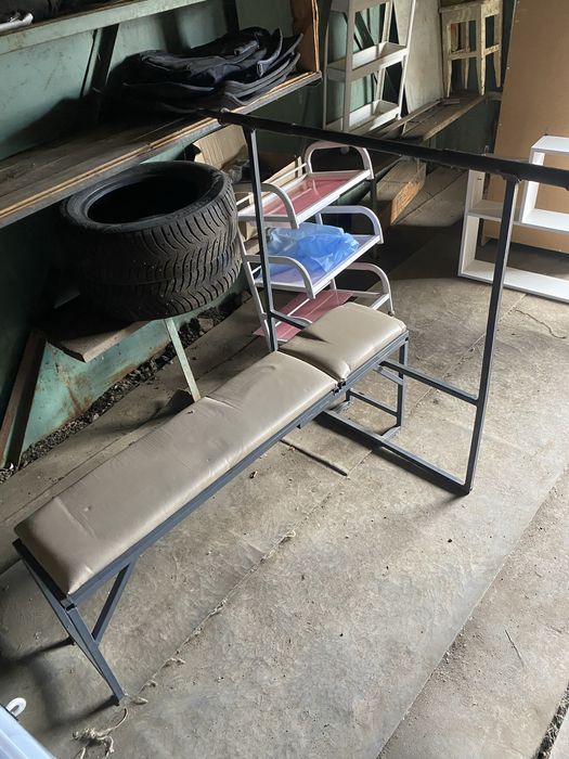 самодельный лежак разборный