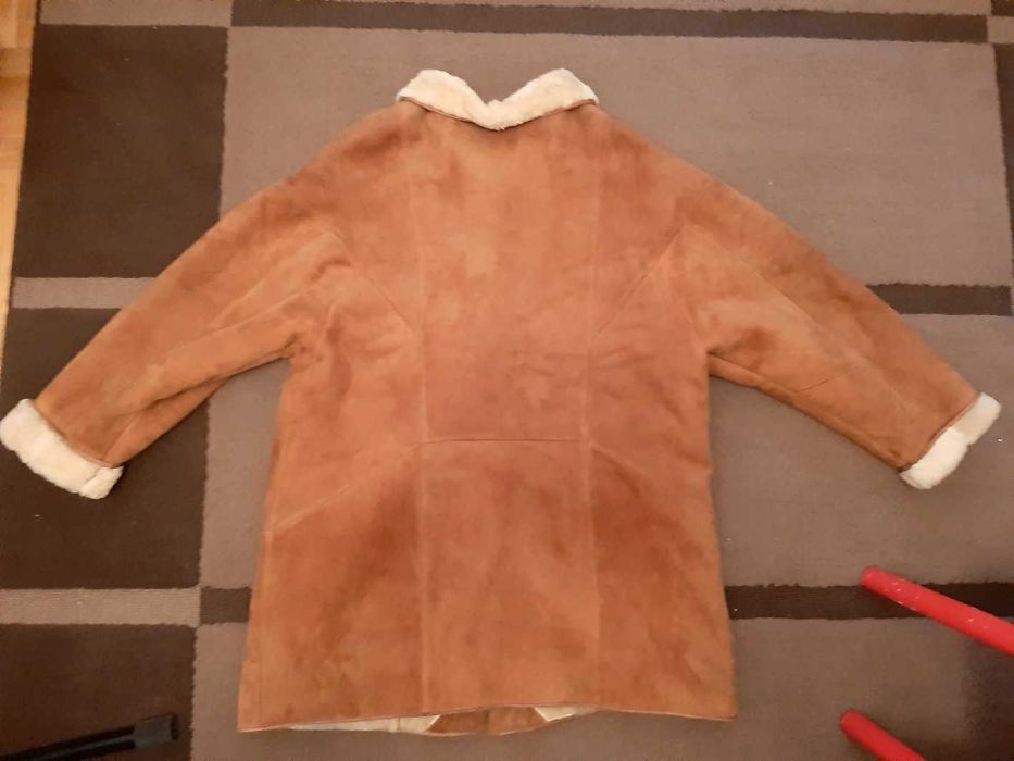 Cojoc barbatesc blana naturala Roco-Baroco model Italian