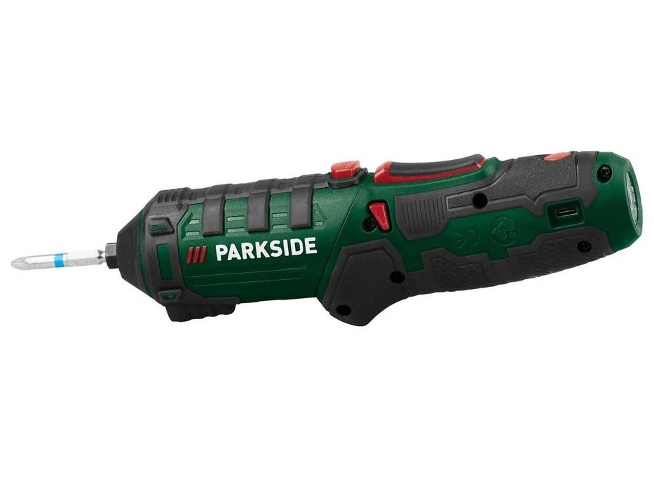 PARKSIDE 4V акумулаторен винтоверт PSSA 4 B2, с LED фенер в дръжката