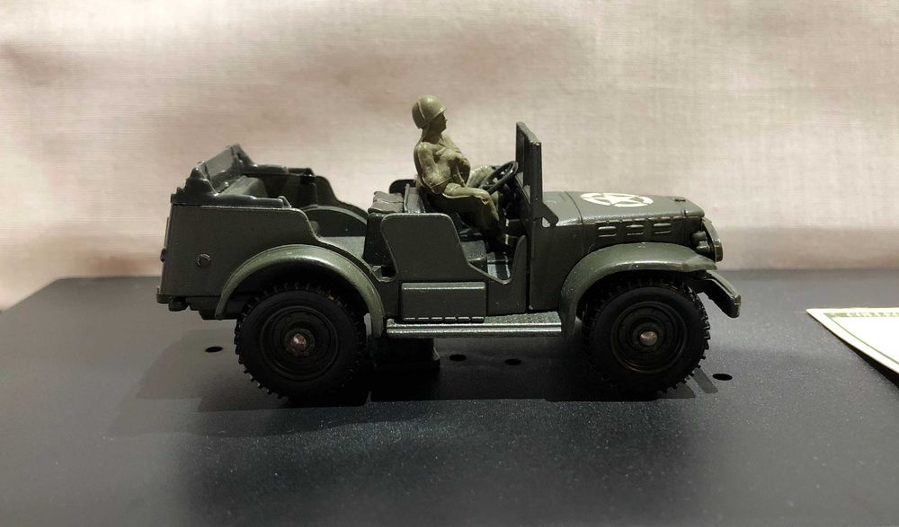 Solido Dodge WC56 Command Car US 1944 metal cu cutie originala