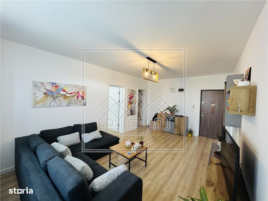Apartament modern, 56 mp utili, 2 balcoane, etaj 1 - H.Coanda