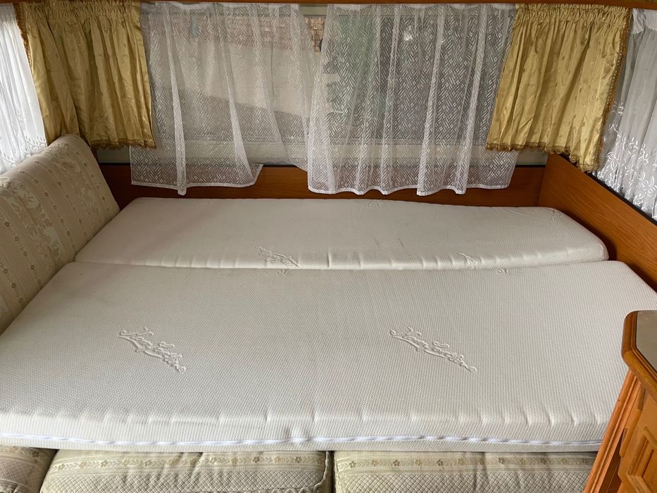 НЕМСКА TABBERT-BARONESSE 2-Оси, Просторна,Клима,Суха и Красива Здрава