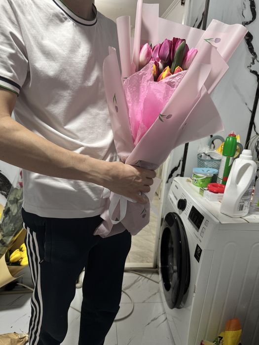 Букет из тюльпанов