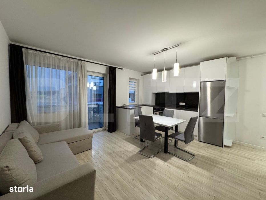 Apartament 3 camere, 59.50 mp, intermediar, debara, parcare, zona VIVO — fotografia 1