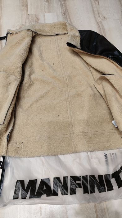 Кожено яке (еко кожа) размер S