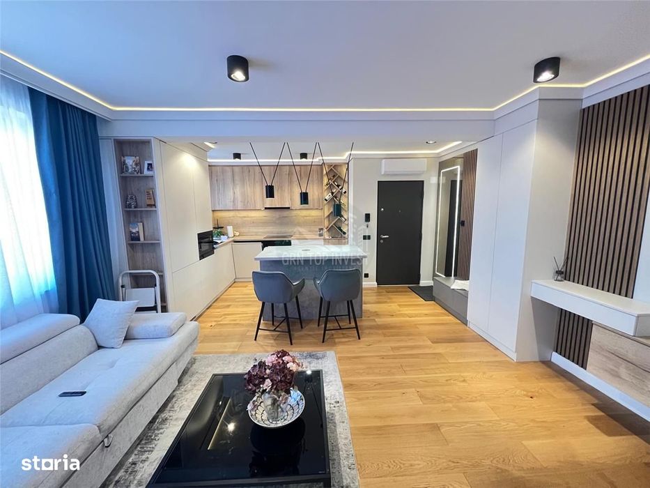 Apartament modern 3 camere si balcon zona Rahova