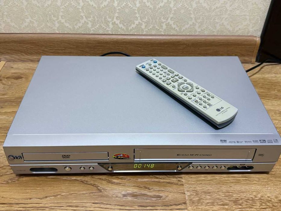 Видеомагнитофон & DVD LG 6-Head Hi-Fi Stereo! Made In Korea! [Новый]