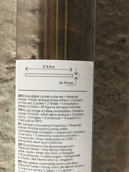 Galerie Sina reglabila perete