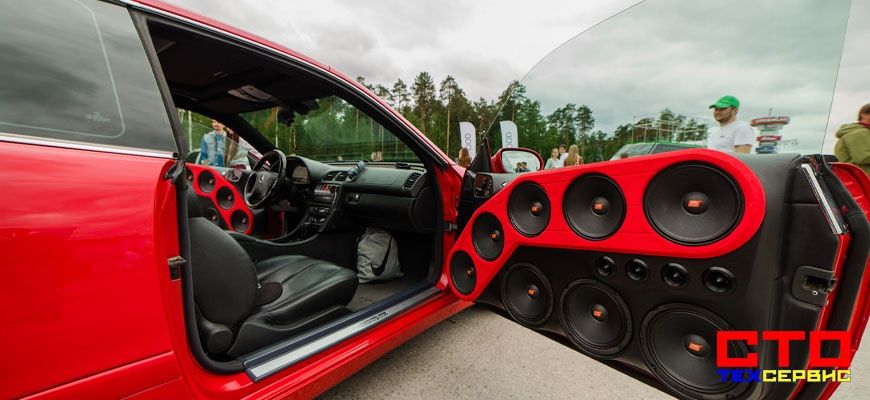 Установка автозвука