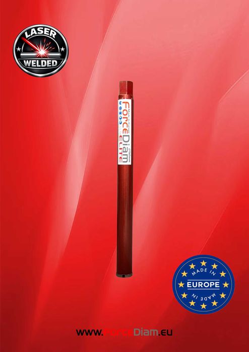 Ø52 Carota Diamantata ForceDiam Elite, Diametru 52mm,L 500mm, 1 1/4″