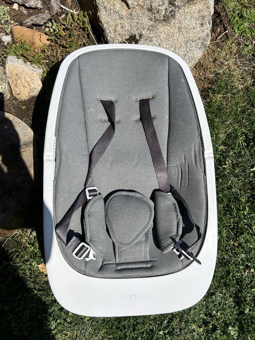 Бебешки шезлонг Tutti Bambini Nova - Oak&White