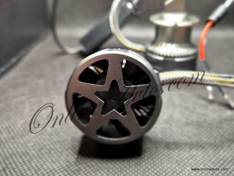 Ново! D1S/D2S/D3S/D4S Крушки LED 90W 8800Lm +280% Canbus 6500k D2H