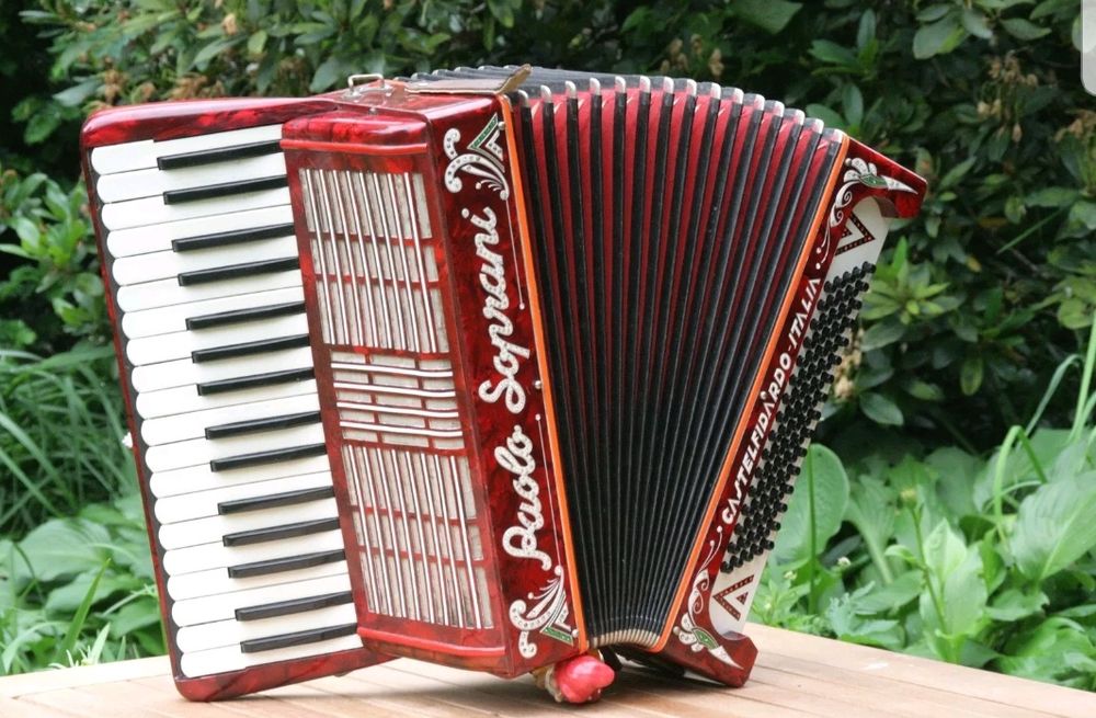 Acordeon Paolo Soprani 80 basi