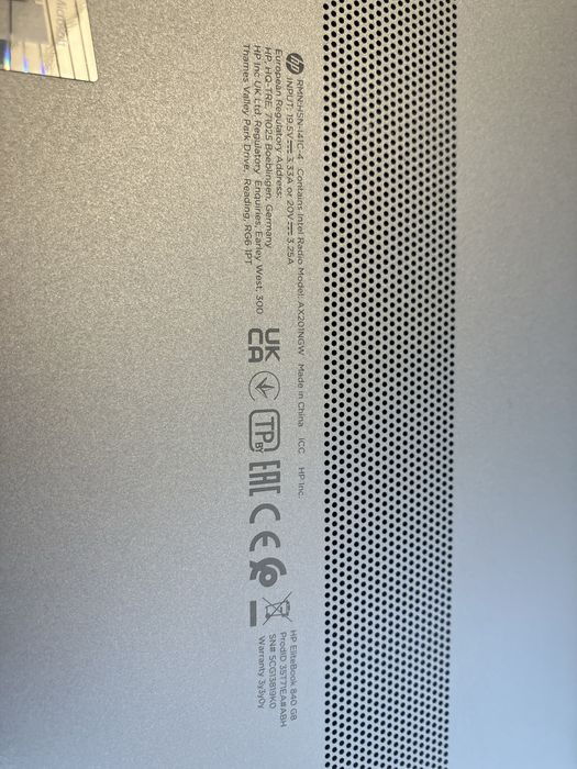 HP EliteBook 840 G8 14", Core i5 11th Gen, 16 GB RAM, 256 GB