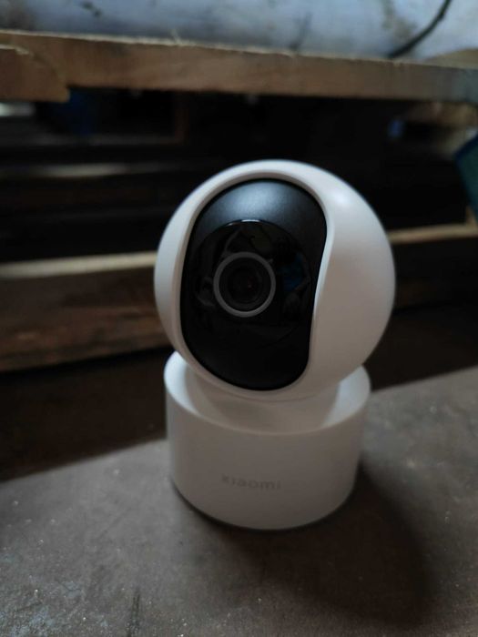 Camera de supraveghere Smart Xiaomi C302, 3MP, 2K (2304 X 1296), Bluetooth, Wi-Fi 6, Apeluri vocale bidirectionale, rotire 360 grade, Alb