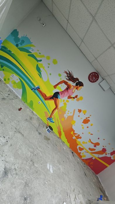 Художественное оформление стен