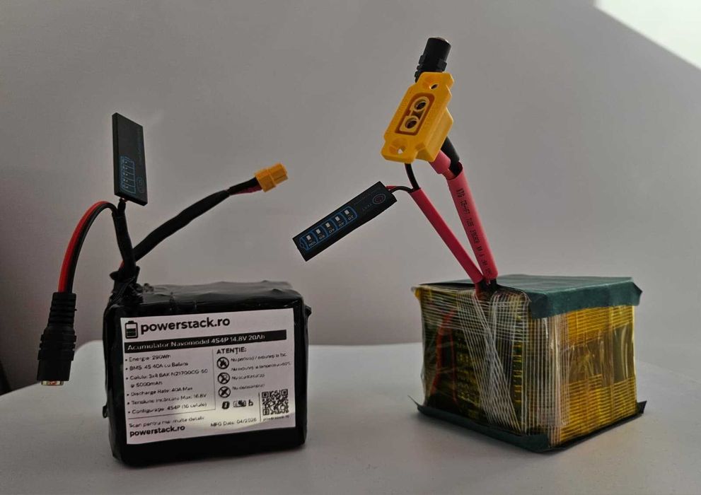 Baterii navomodel Li ion 3S 4S 15Ah 20Ah 25Ah 30Ah autonomie mare LG BAK