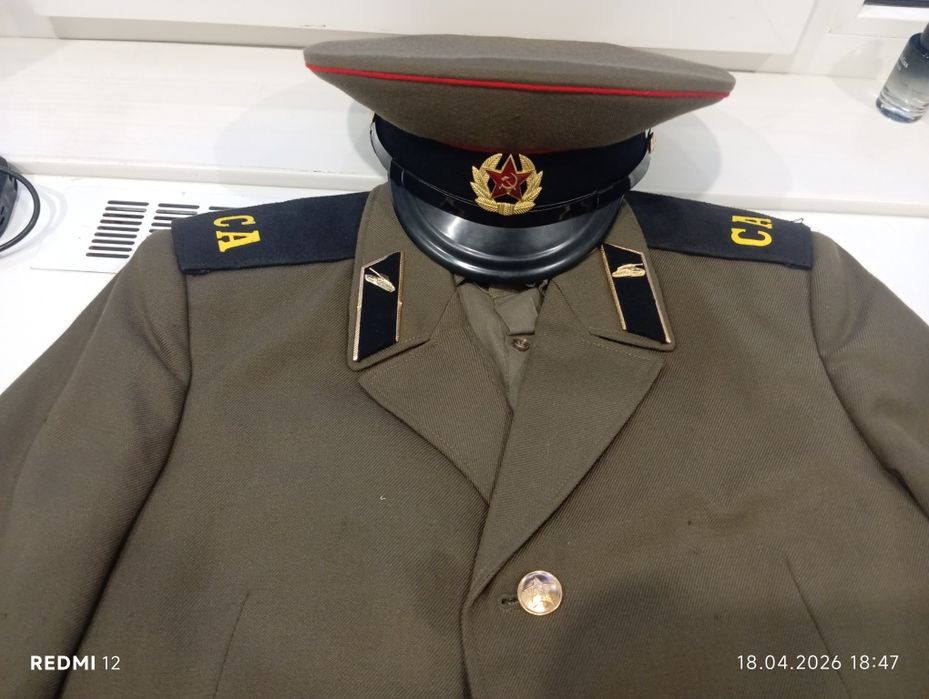 Продам форму,китель танкиста СССР