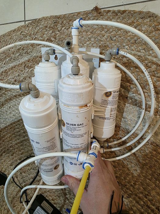 Filtru apa osmoza inversa cu lampa UV