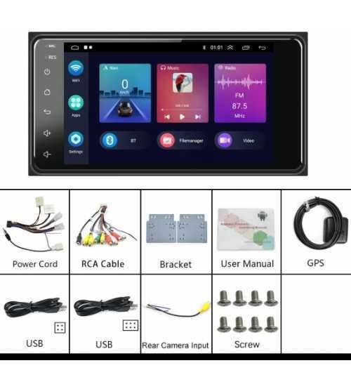 Dvd auto TOYOTA ANDROID wi-fi format 20x10 cm 2G+32G