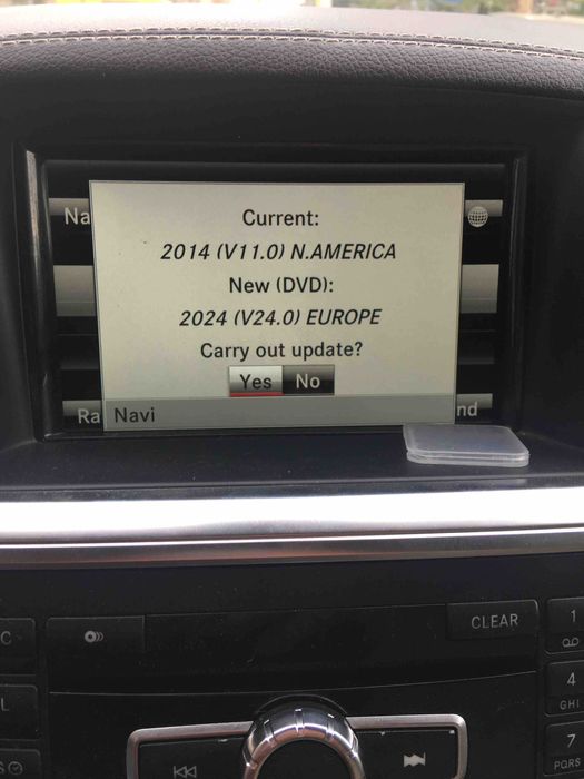 Ново MERCEDES Comand 2026 + Turkey v25.5 Ntg4.7 Map Update Hu45 Ntg4.5