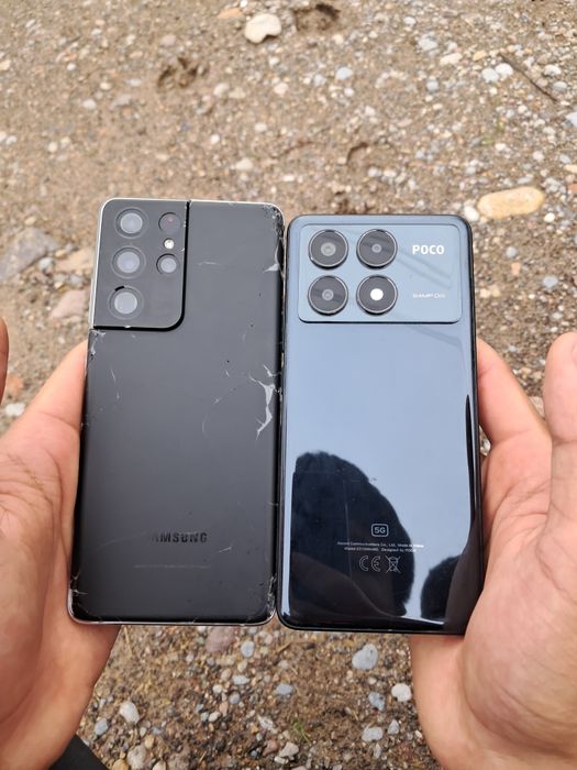 Поко х6 про/ Самсунг с21 ултра