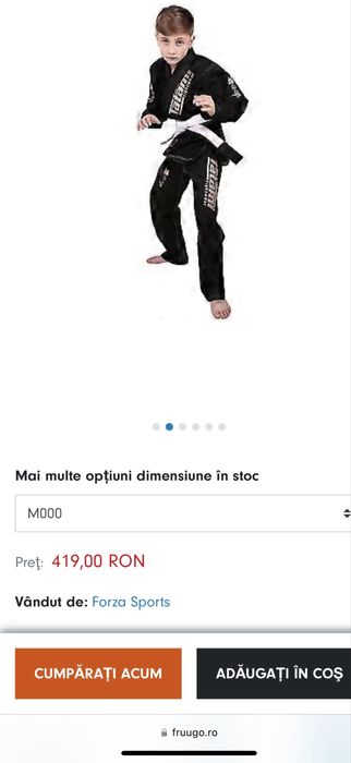 Kimono Tatami de copii