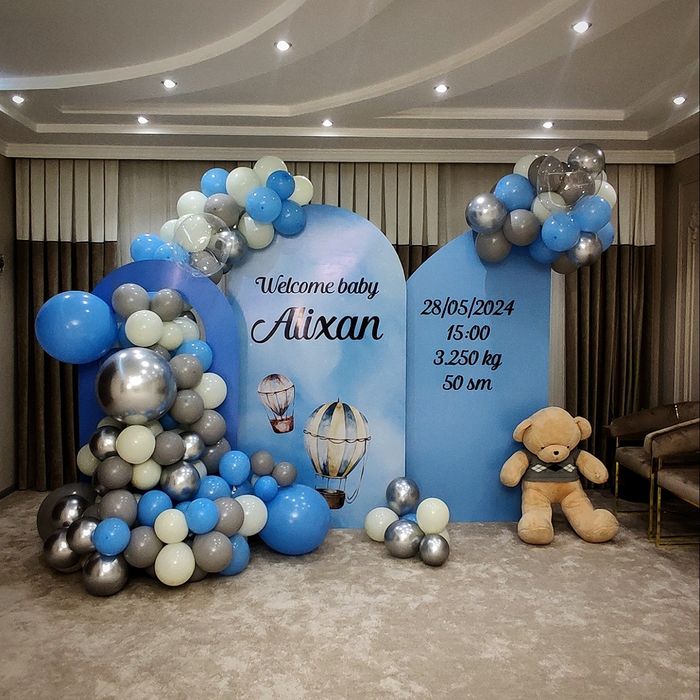 Оформление шарами любого праздника и торжества