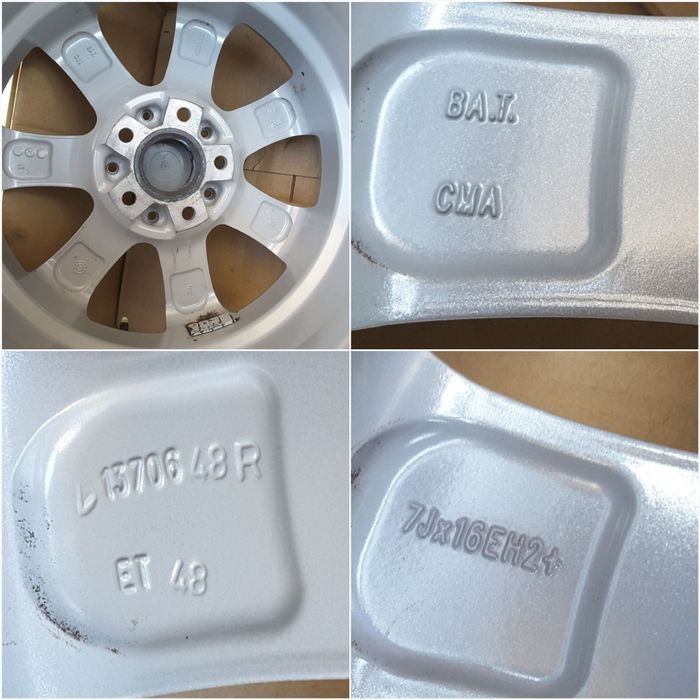 jante aliaj 16; 5x112; Vw Golf 5, 6, 7, Caddy, Jetta,Touran, Sportsvan