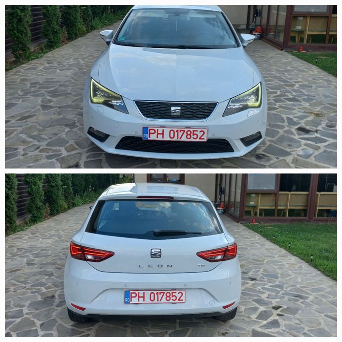 Seat Leon/1.4 tsi 125cp/2015/Euro 6/full led bixenon/Cutie manuala etc